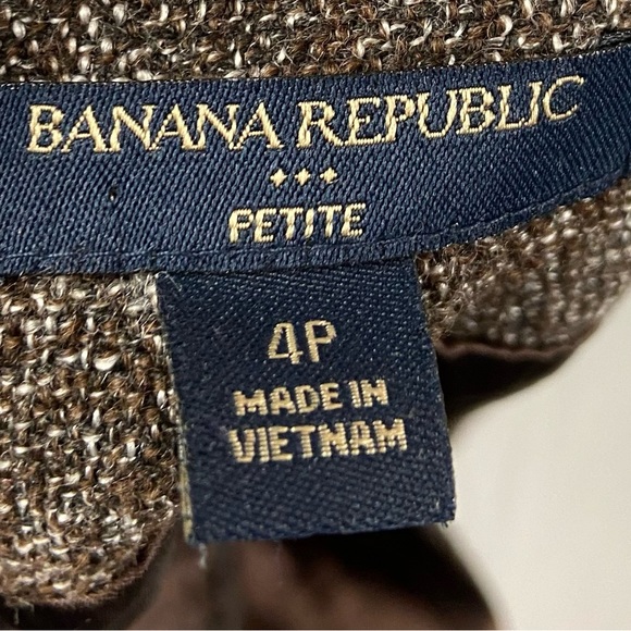 Skirt Brown pockets Banana Republic Size 4P - Picture 9 of 11